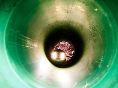 Leitungsinspektion mit Kamera im Rohrsystem, Canal Control Rohrsanierung, Privatkunden