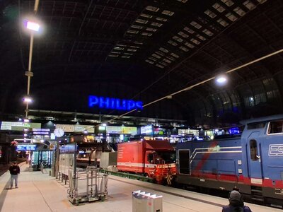Sanierungsbaustelle am Hauptbahnhof Hamburg